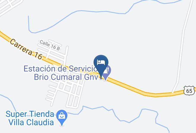 Cumaral - Coodeinem Maps
