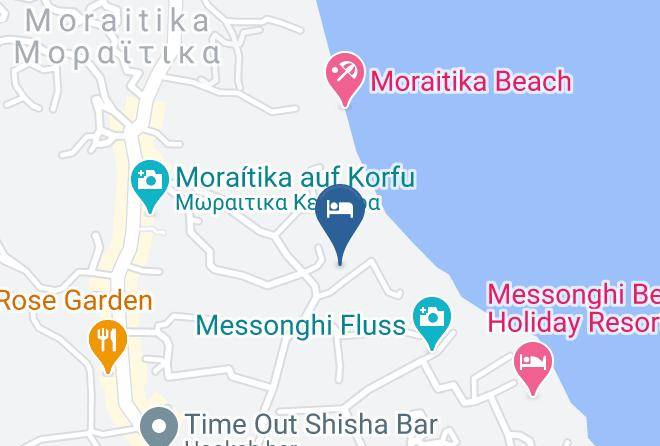 Kerkira - Cooee Albatros Hotel Maps