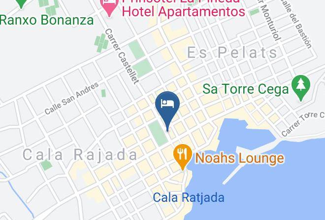 Baleares - Cooee Hotel Cala Ratjada Maps