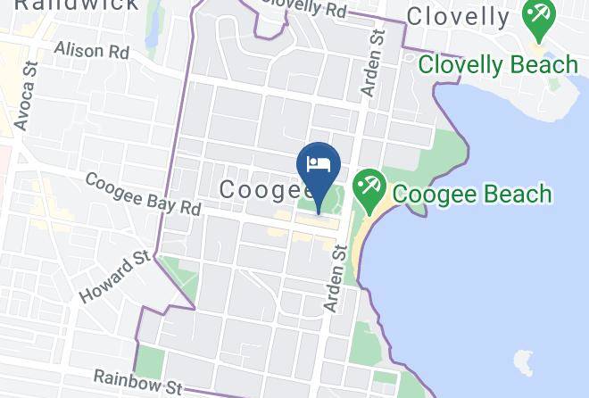 Randwick - Myola Coogee Accommodation Maps