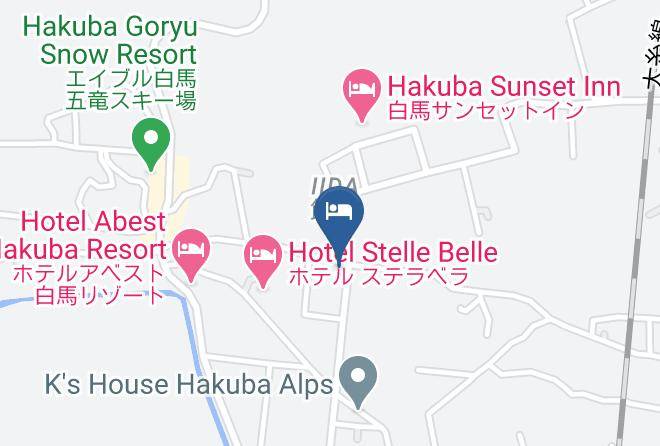 Hakuba Vil Kitaazumi District - Cook Lodge Maps