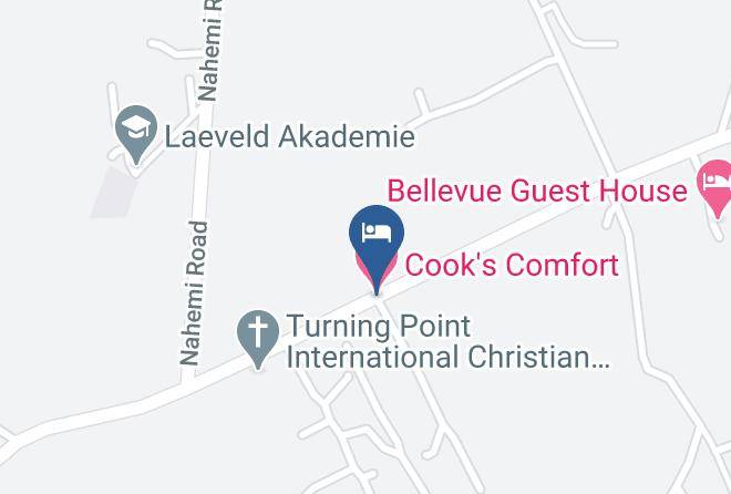 Mbombela - Cook's Comfort Maps