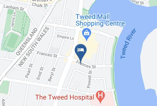 Cook's Endeavour Motor Inn Map