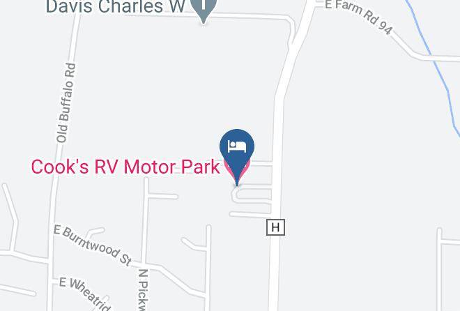 Greene - Cook's Rv Motor Park Maps