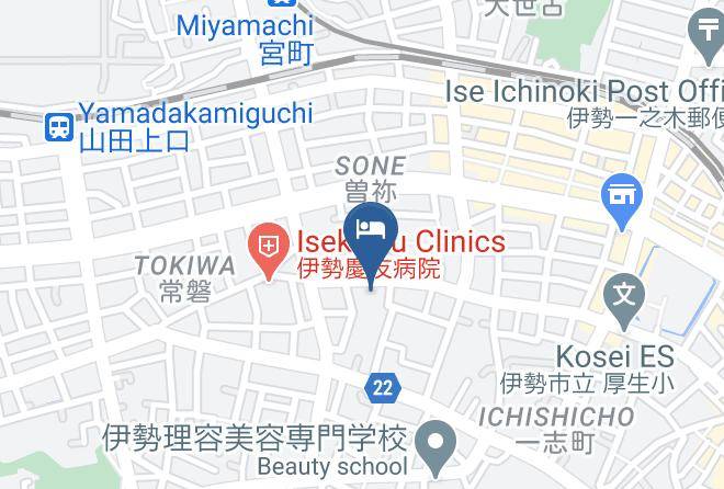 Ise City - Cooking Inn Okubun Maps