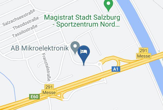 Salzburg - Cool Mama Hotel Sky Restaurant Maps