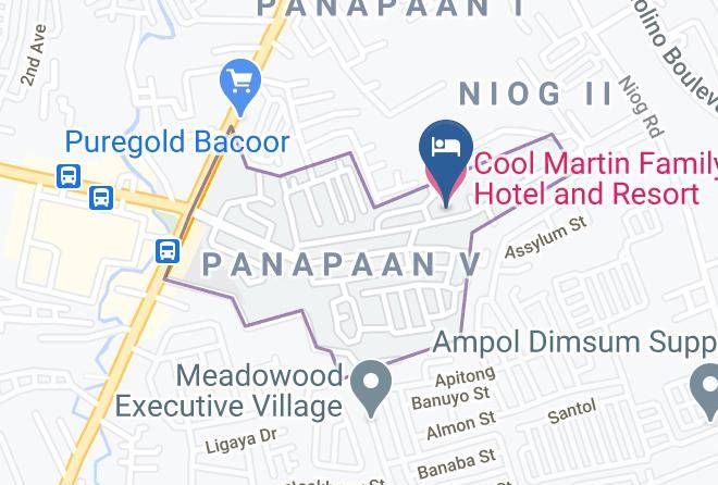 Cool Martin Family Hotel And Resort Map