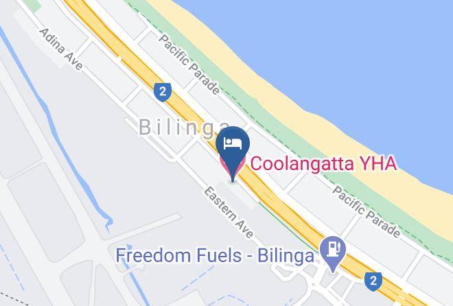 Gold Coast - Coolangatta Yha Maps