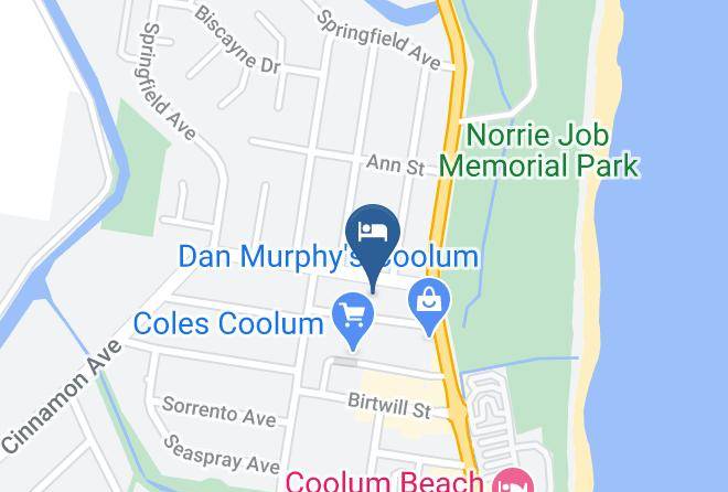 Sunshine Coast - Coolum At The Beach Maps