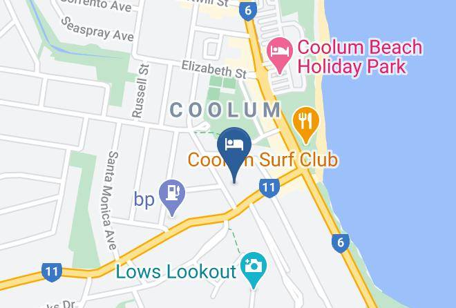 Coolum Seaside Map