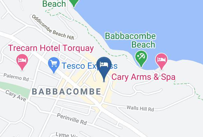 Torbay - Coombe Court Hotel Maps