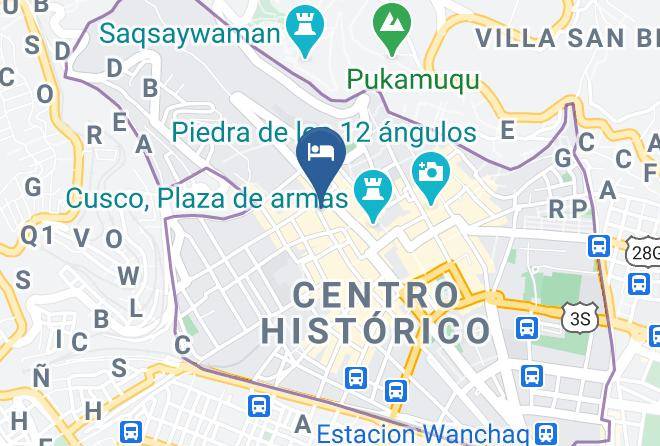 Cusco - Cooper Hotel Boutique Maps