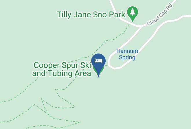 Hood River - Cooper Spur Ski And Tubing Area Maps