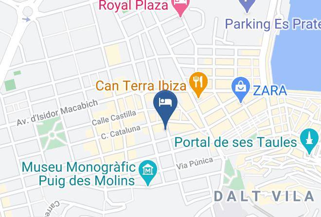 Coordenadas Ceibo Ibiza Map