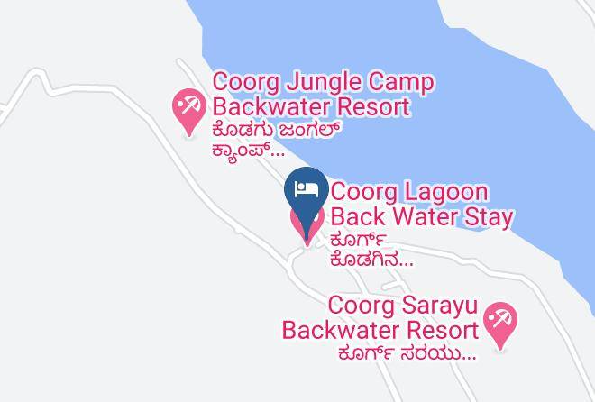 Somvarpet - Coorg Lagoon Back Water Stay Maps