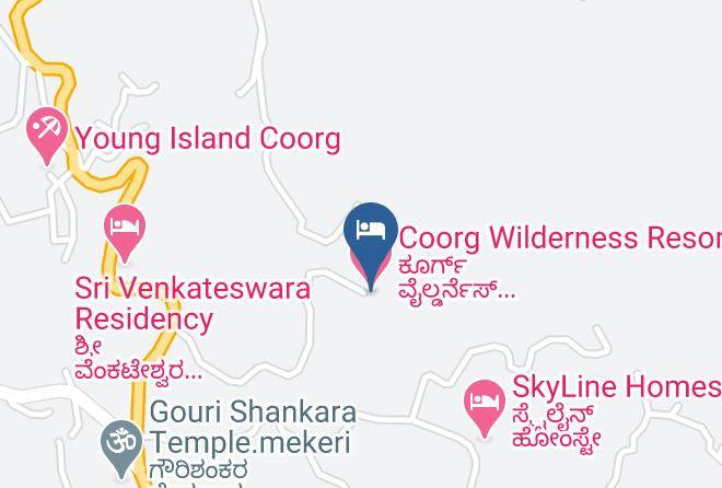 Madikeri Sub District - Coorg Wilderness Resort Maps