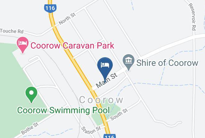 Coorow - Coorow Hotel Maps
