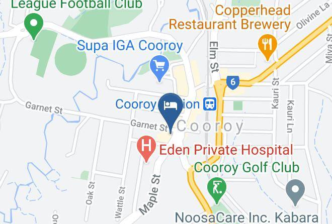 Cooroy Hotel Map
