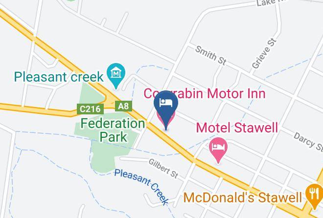 Northern Grampians - Coorrabin Motor Inn Maps