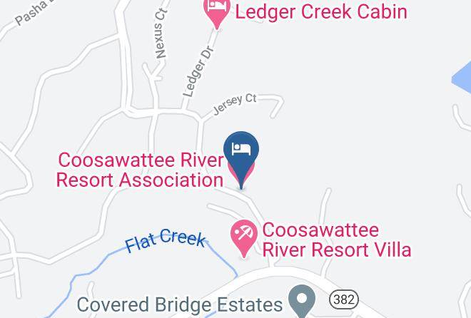 Gilmer - Coosawattee River Resort Association Maps