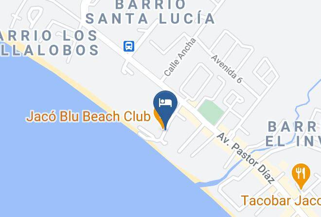 Copacabana Hotel And Suites Map