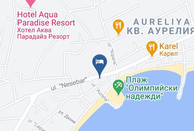 Nesebar - Copacabana Hotel Maps