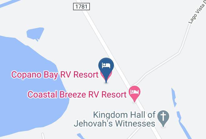 Aransas - Copano Bay Rv Resort Maps