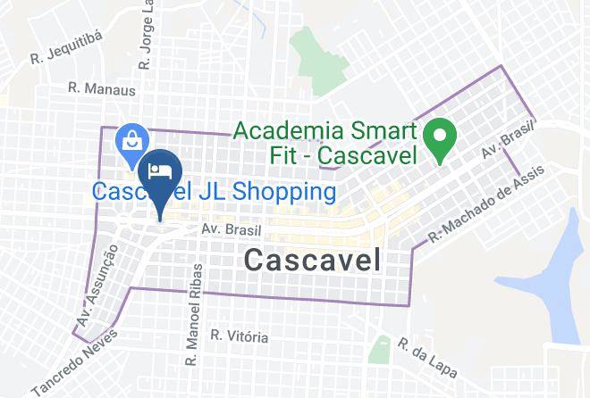 Cascavel - Hotel Ricardi Express Maps