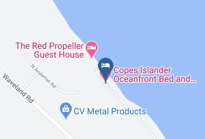 Comox Valley - Copes Islander Oceanfront Bed And Breakfast Maps