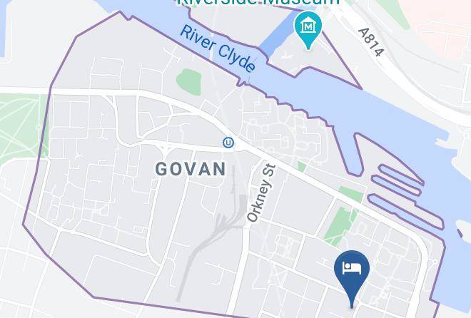 Glasgow City - Copland Hotel Maps