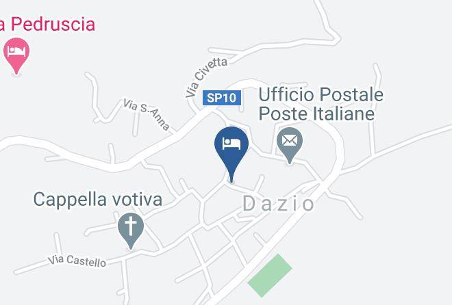 Sondrio - Albergo Ristorante Coppa Maps