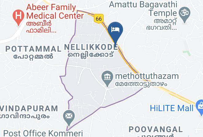 Kozhikode - Hotel Copper Folia Maps