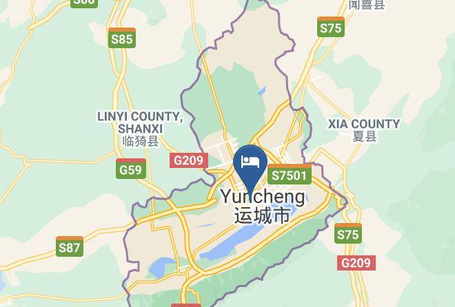 Yuncheng - Copper Industry Hotel Maps