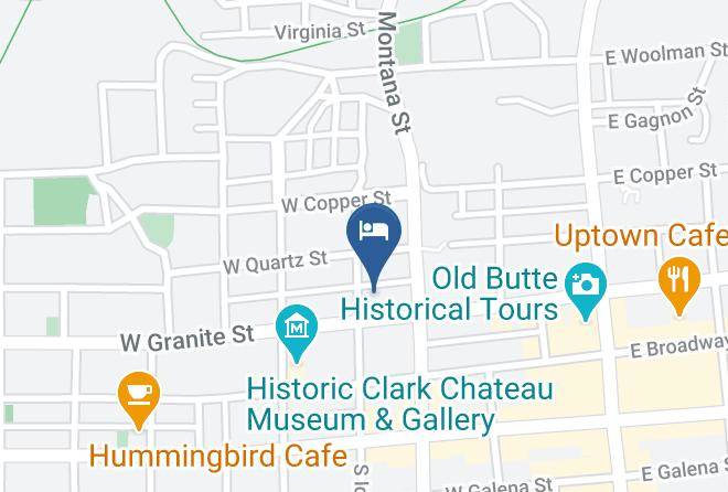 Silver Bow - Copper King Mansion Maps