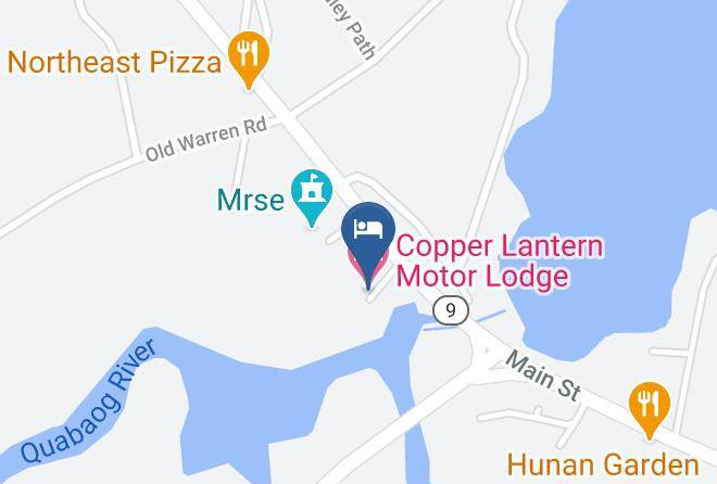 Worcester - Copper Lantern Motor Lodge Maps