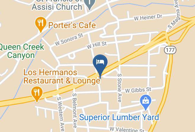 Copper Mountain Motel Map