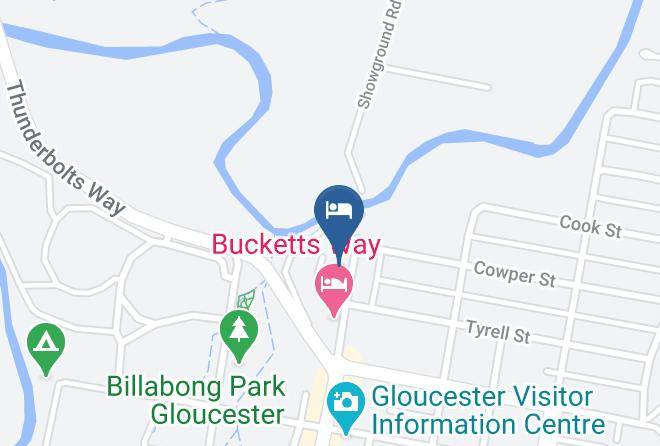 Mid Coast - Coppers Hill Boutique Accommodation Maps