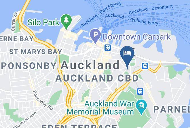 Copthorne Hotel Auckland City Map