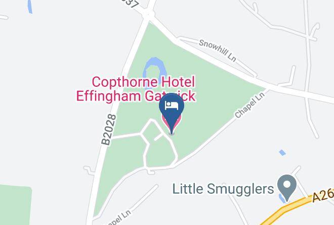 Surrey - Copthorne Hotel Effingham Gatwick Maps