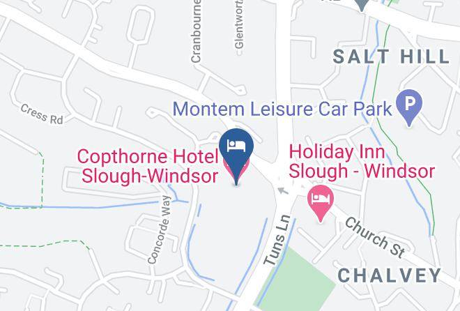 Slough - Copthorne Hotel Slough Windsor Maps
