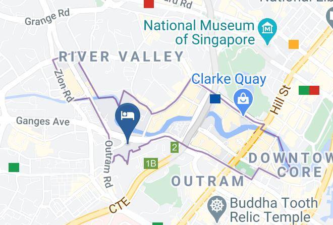 Singapore River - Copthorne King's Hotel Singapore On Havelock Maps