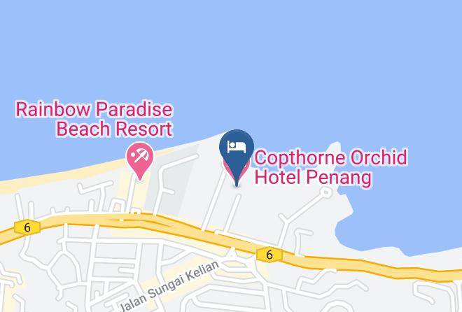 Tanjung Tokong - Copthorne Orchid Hotel Penang Maps