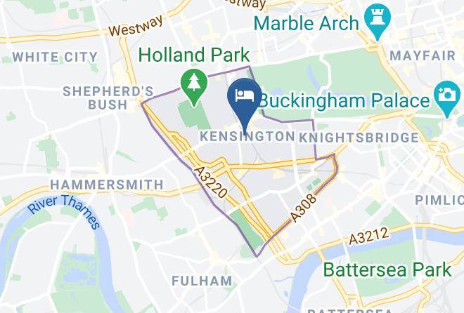 London - Copthorne Tara Hotel London Kensington Maps