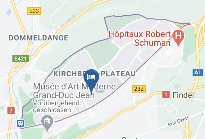 Luxembourg - Coque Hotel Maps