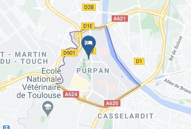 Haute Garonne - Coquet Studio Fonctionnel Maps