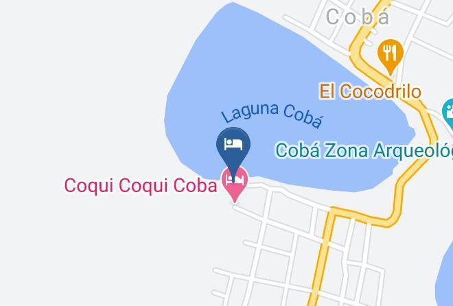 Tulum - Coqui Coqui Coba Residence & Spa Maps