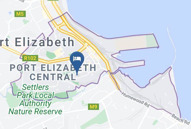 Nelson Mandela Bay - Cora Terrace Lodge Maps