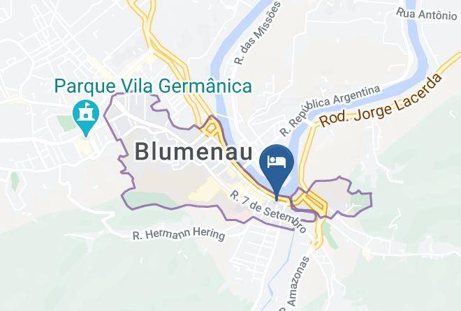 Blumenau - Coracao De Blumenau Maps