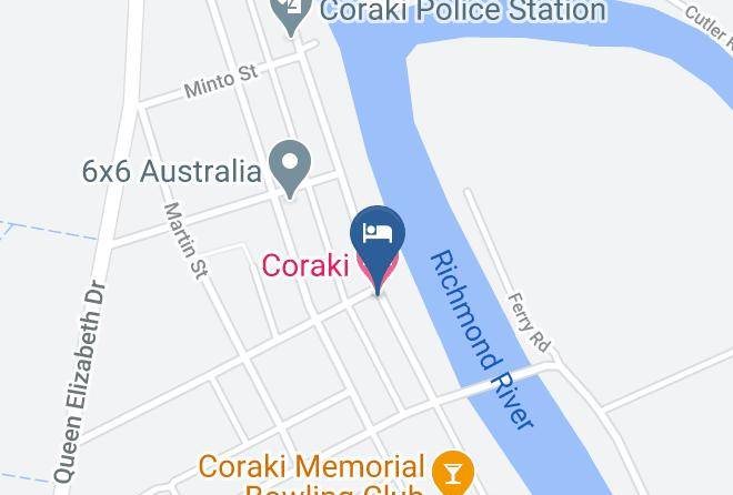 Richmond Valley - Coraki Hotel Maps