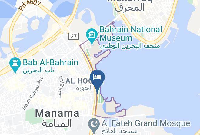 Coral Bay Hotel & Resort Map